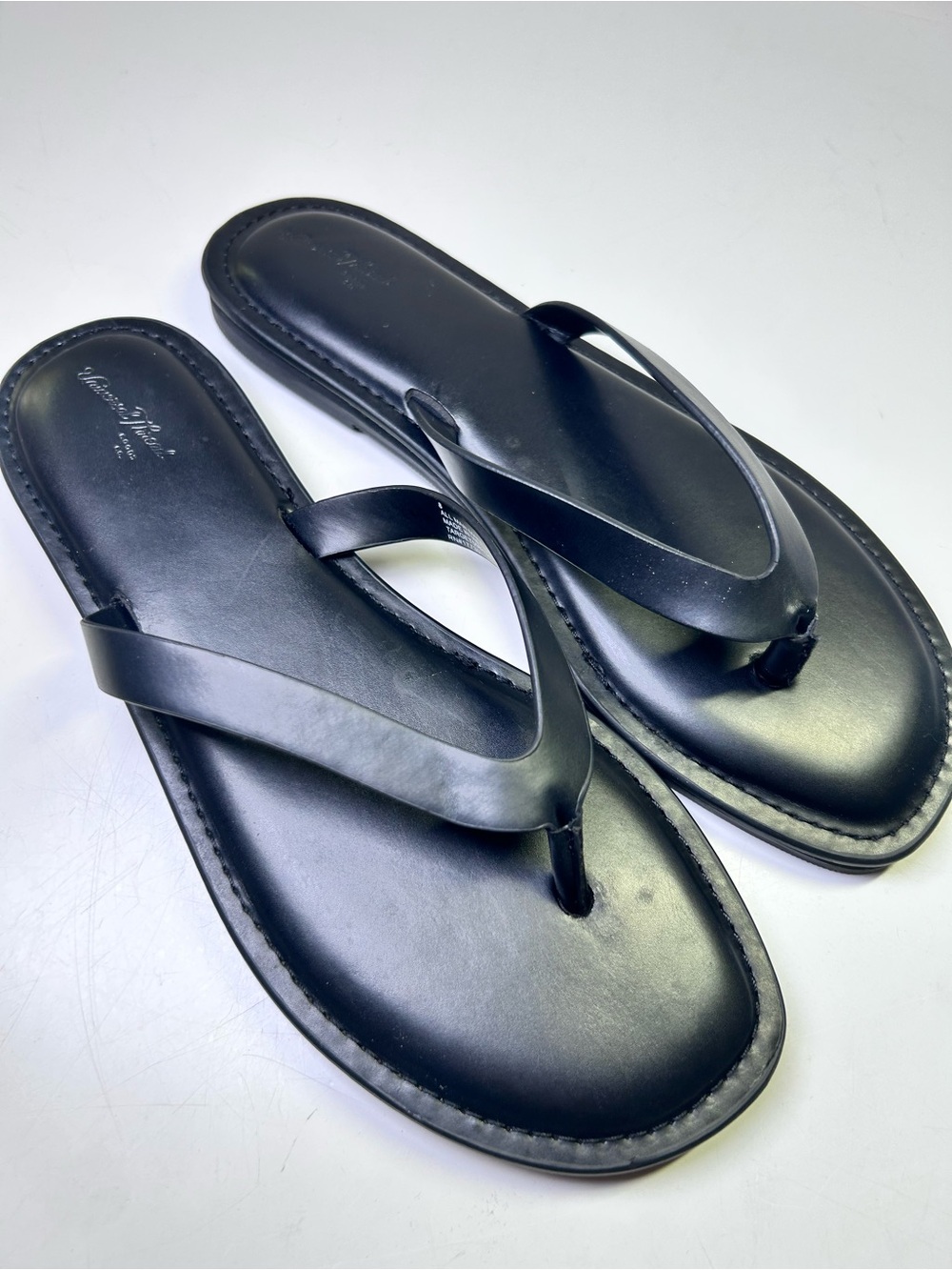 Universal Thread Women's Sherry Flip Flop Sandals - Black, Size 8